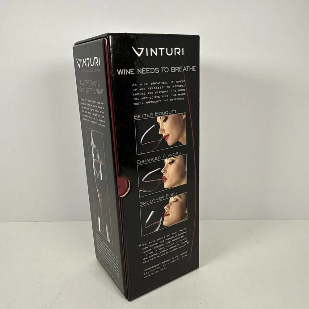 VINTURI Essential Wine Aerator for Red Wine Hand Held